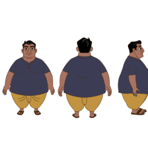 Premium Fully Rigged 2D Cartoon Character (Adobe Animate FLA) | Eye Blink, Lip Sync Ready