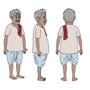 Premium Fully Rigged 2D Cartoon Character (Adobe Animate FLA) | Eye Blink, Lip Sync Ready