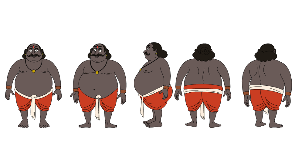 Premium Fully Rigged 2D Cartoon Character (Adobe Animate FLA) | Eye Blink, Lip Sync Ready