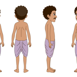 Premium Fully Rigged 2D Cartoon Character (Adobe Animate FLA) | Eye Blink, Lip Sync Ready