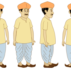 Premium Fully Rigged 2D Cartoon Character (Adobe Animate FLA) | Eye Blink, Lip Sync Ready